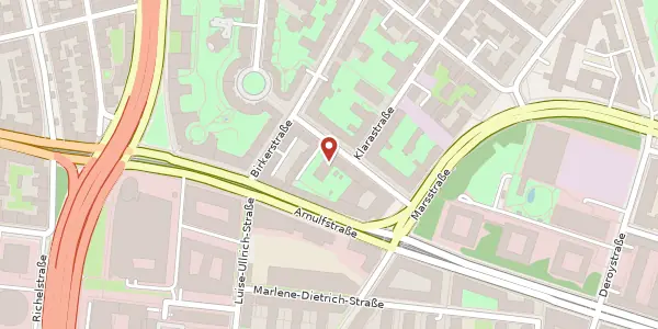 Karte der Umgebung von Weiglstr. 9, 80636 München