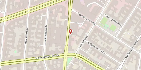 Karte der Umgebung von Joachimsthaler Straße 30, 10719 Berlin
