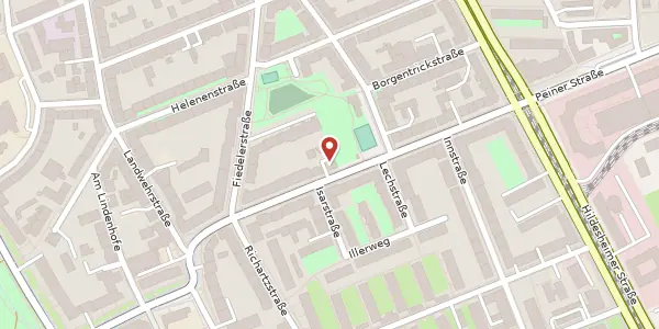 Karte der Umgebung von Abelmannstraße 15, 30519 Hannover