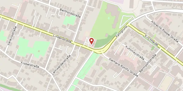 Karte der Umgebung von Lindenstr. 1 a, 28755 Bremen