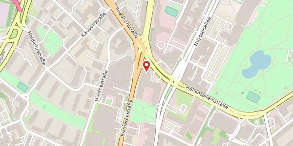 Karte der Umgebung von Friedrichstr. 1, 45128 Essen