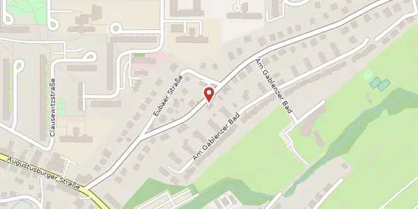 Karte der Umgebung von Eubaer Straße 26, 09127 Chemnitz