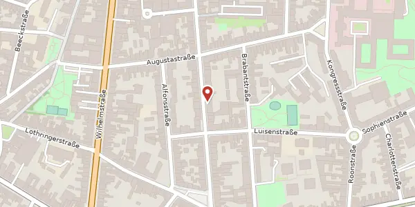 Karte der Umgebung von Friedrichstr. 69, 52070 Aachen