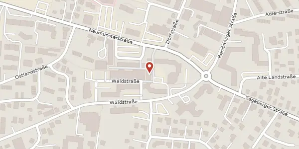 Karte der Umgebung von Markt 11 - 12, 23812 Wahlstedt