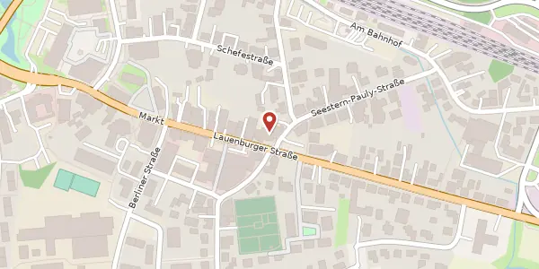 Karte der Umgebung von Lauenburger Straße 15, 21493 Schwarzenbek