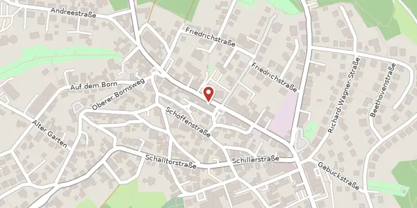 Karte der Umgebung von Westerwaldstraße 65, 56579 Rengsdorf
