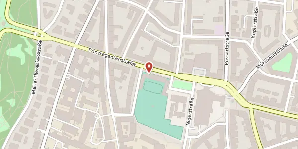 Karte der Umgebung von Prinzregentenstr. 78, 81675 München