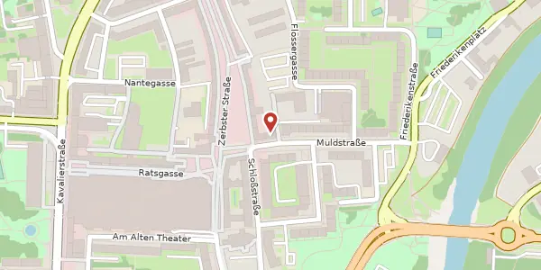 Karte der Umgebung von Muldstraße 88, 06844 Dessau-Roßlau
