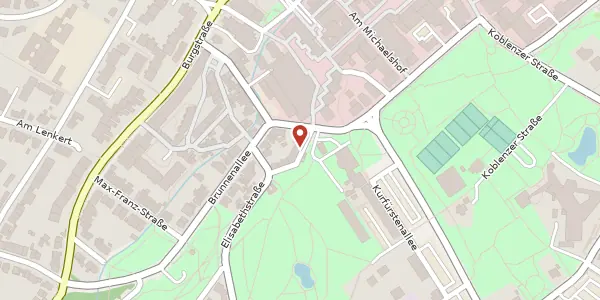 Karte der Umgebung von Redoutenweg 2, 53177 Bonn