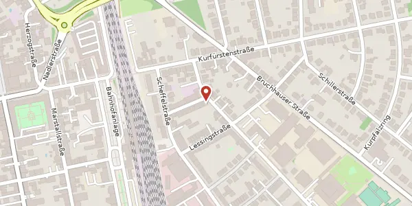 Karte der Umgebung von Goethestraße 10, 68723 Schwetzingen