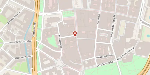 Karte der Umgebung von Petersstraße 26, 04109 Leipzig