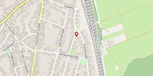 Karte der Umgebung von Brüder-Grimm-Str. 14, 35398 Gießen