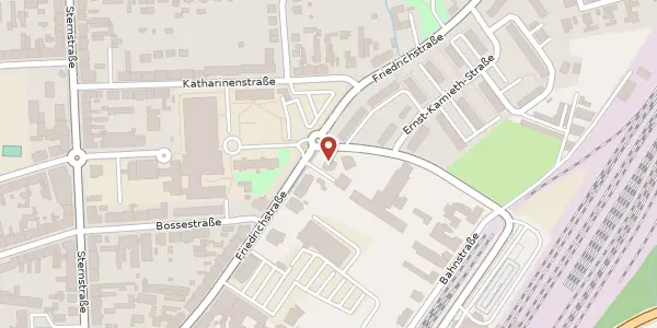 Karte der Umgebung von Friedrichstr. 119, 06886 Lutherstadt Wittenberg