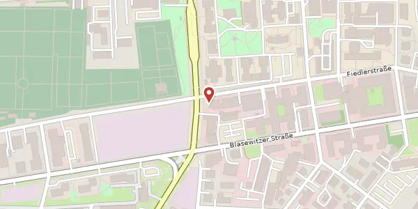 Karte der Umgebung von Fetscherstraße 72, 01307 Dresden