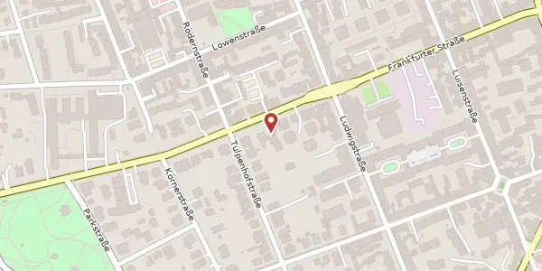 Karte der Umgebung von Frankfurter Str. 106, 63067 Offenbach