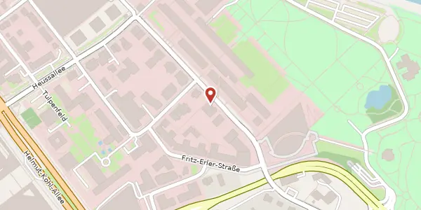 Karte der Umgebung von Kurt-Schumacher-Straße 18 - 20, 53113 Bonn