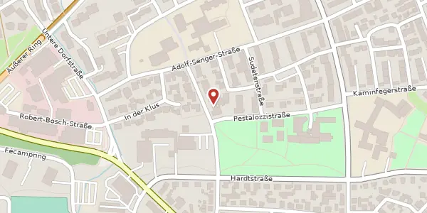 Karte der Umgebung von Rathenaustraße 2, 79618 Rheinfelden (Baden)