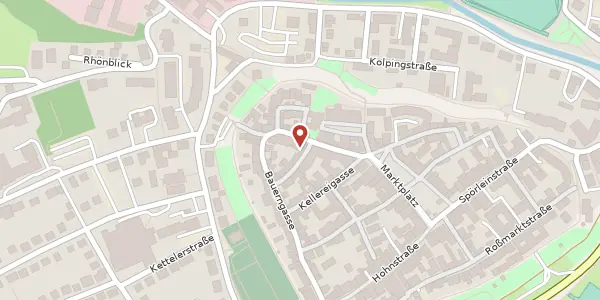 Karte der Umgebung von Bauerngasse 26, 97616 Bad Neustadt