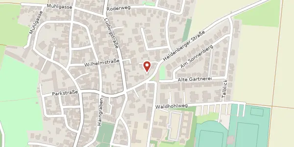 Karte der Umgebung von Heldenberger Str. 24, 61184 Karben