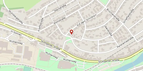 Karte der Umgebung von Im Taubentäle 10, 78532 Tuttlingen
