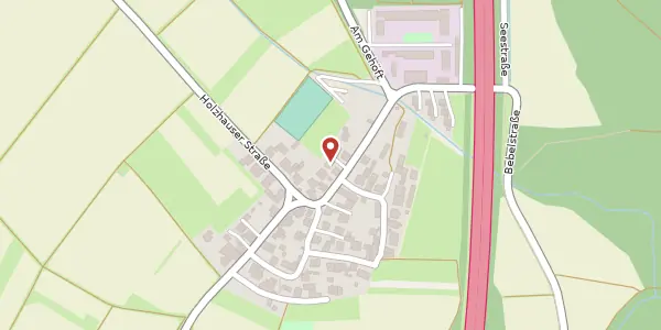 Karte der Umgebung von Seestraße 3c, 79108 Freiburg im Breisgau