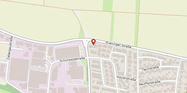 Karte der Umgebung von Beethovenstraße 46, 73765 Neuhausen