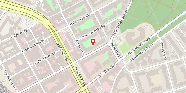 Karte der Umgebung von Königstraße 34, 30175 Hannover