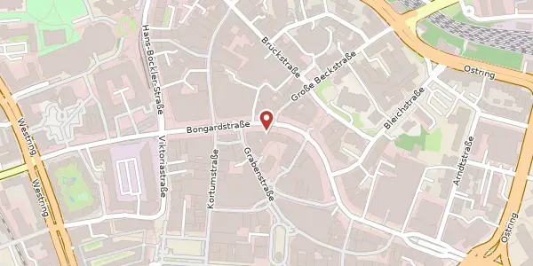 Karte der Umgebung von Bongardstr. 22-24, 44787 Bochum