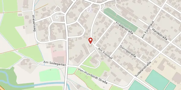 Karte der Umgebung von Am Fronhof 8, 36137 Großenlüder