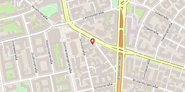 Karte der Umgebung von Blutenburgstr. 91, 80634 München