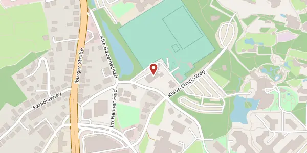 Karte der Umgebung von Alte Bauernschaft 11, 49082 Osnabrück