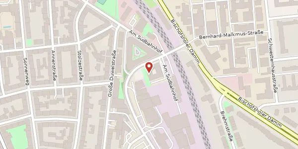 Karte der Umgebung von Anna-Zammert-Straße 9, 30171 Hannover