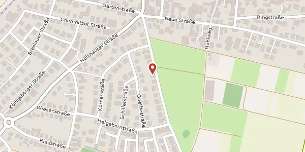 Karte der Umgebung von Uhlandstr. 13, 61191 Rosbach