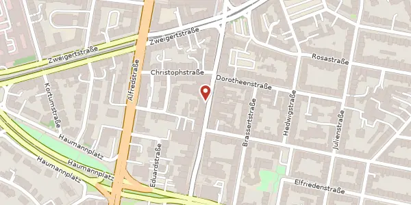 Karte der Umgebung von Rüttenscheider Str. 84, 45130 Essen