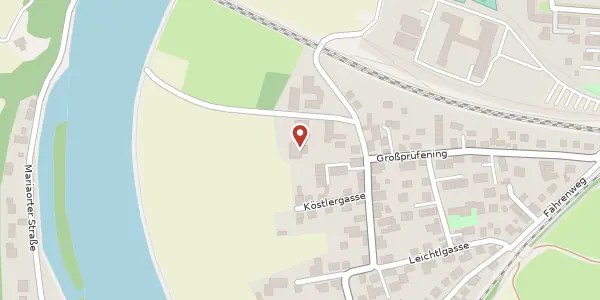 Karte der Umgebung von Biersackgasse 1, 93049 Regensburg