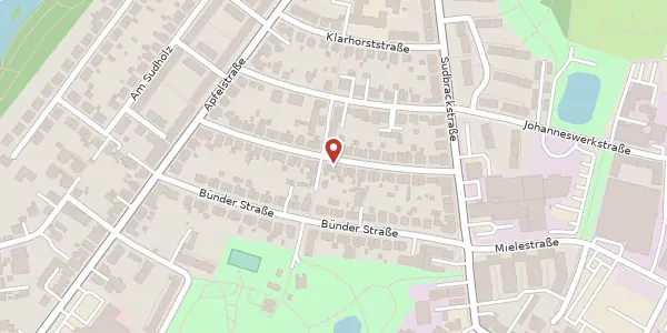 Karte der Umgebung von Henriettenstr. 15A, 33613 Bielefeld