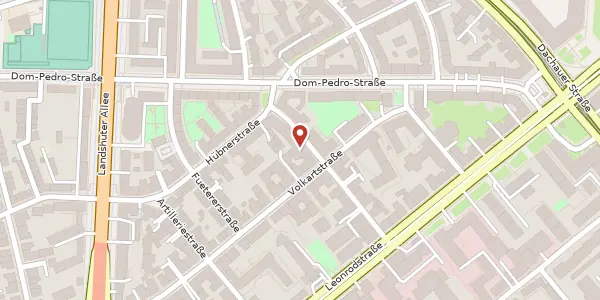 Karte der Umgebung von Fasaneriestr. 14, 80636 München