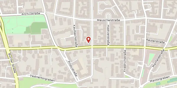 Karte der Umgebung von Krelingstr. 31, 90408 Nürnberg