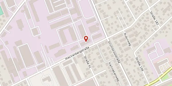 Karte der Umgebung von Wackenbergstraße 95, 13156 Berlin