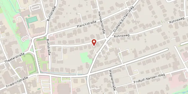 Karte der Umgebung von Baurat-Gerber-Straße 18, 37073 Göttingen