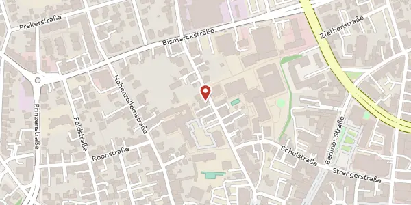 Karte der Umgebung von Moltkestr. 19, 33330 Gütersloh