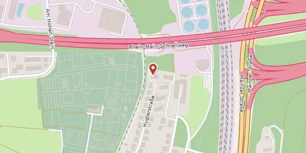 Karte der Umgebung von Hüglerstr. 28, 65203 Wiesbaden