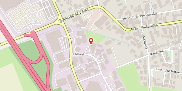 Karte der Umgebung von Ehlbeek 3, 30938 Burgwedel