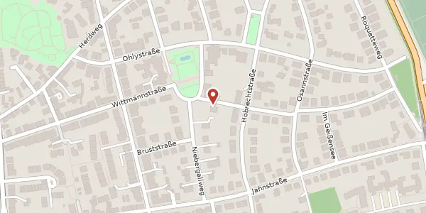 Karte der Umgebung von Am Erlenberg 30, 64285 Darmstadt