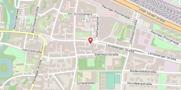 Karte der Umgebung von Landsberger Str. 505, 81241 München