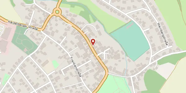 Karte der Umgebung von Hauptstraße 18, 74918 Angelbachtal