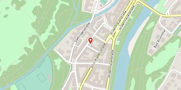 Karte der Umgebung von Lerchenfeldstr. 20, 80538 München