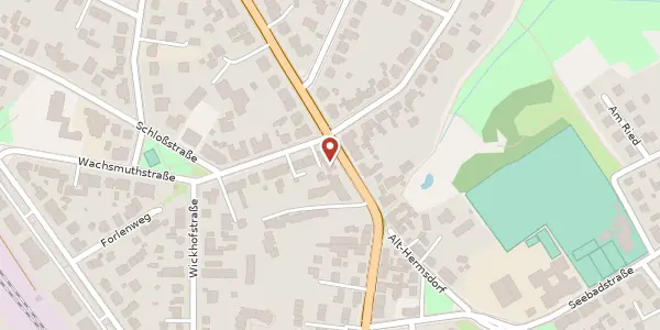 Karte der Umgebung von Berliner Straße 124, 13467 Berlin