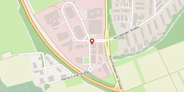 Karte der Umgebung von Marie-Curie-Straße 1, 72760 Reutlingen