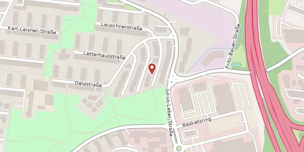 Karte der Umgebung von Von-Witzleben-Str. 19, 53123 Bonn